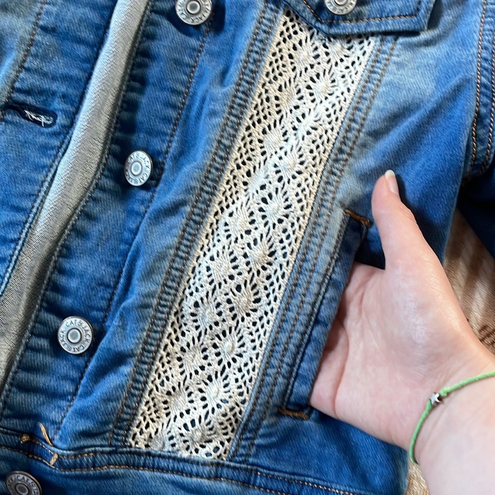 Girls Denim Jacket - Picture 3 of 5